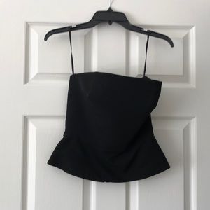 Black Martin Grant bustier.